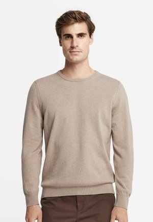 ULTRASOFT ROUND NECK - Jumper - Natural
