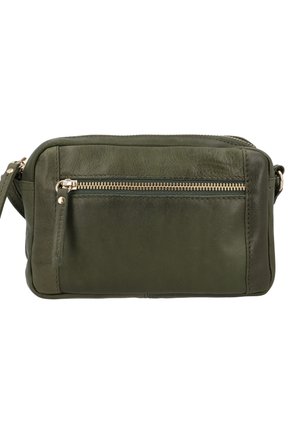Gusti Leder DOMINIC - Umhängetasche - green