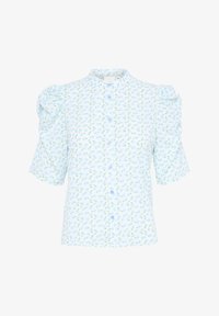 Unselected, cloud dancer w blue flower