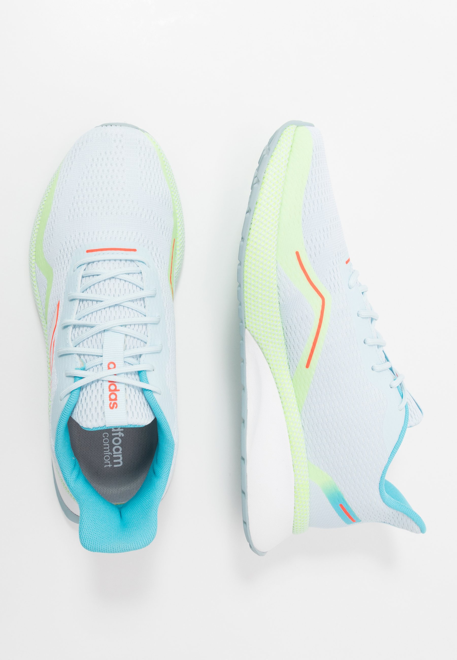 adidas Performance FLUIDFLOW - Nøytrale løpesko - glow pink/sky tint/bright cyan adidas Performance FLUIDFLOW - Nøytrale løpesko - glow pink/sky tint/bright cyan