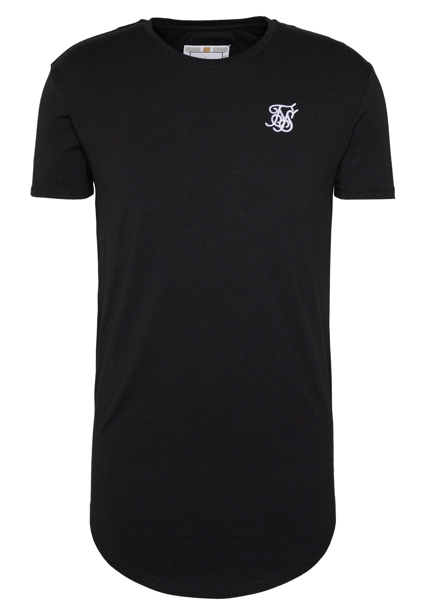 SIKSILK Camiseta básica - jet black/negro - Zalando.es