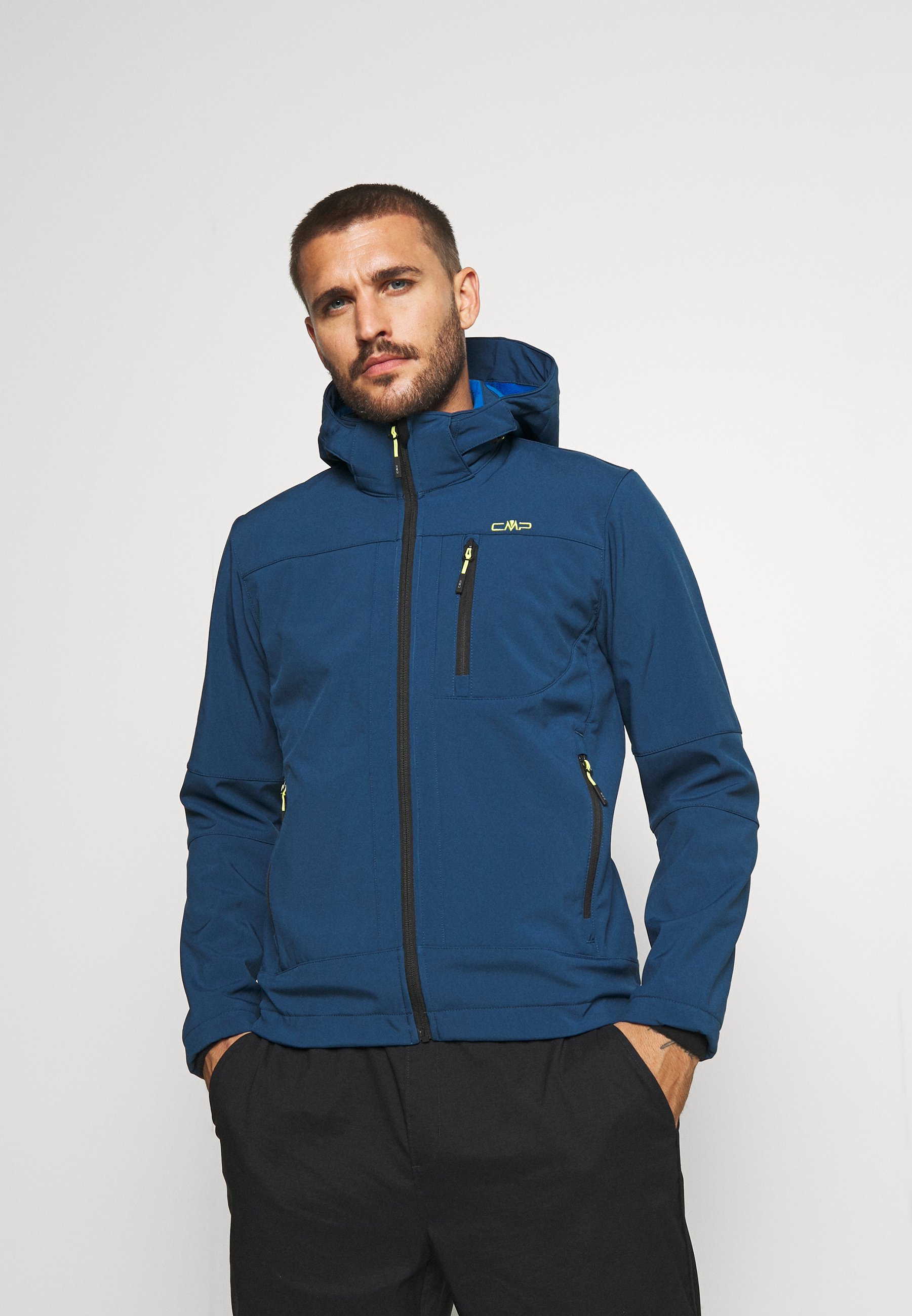 man zip hood jacket