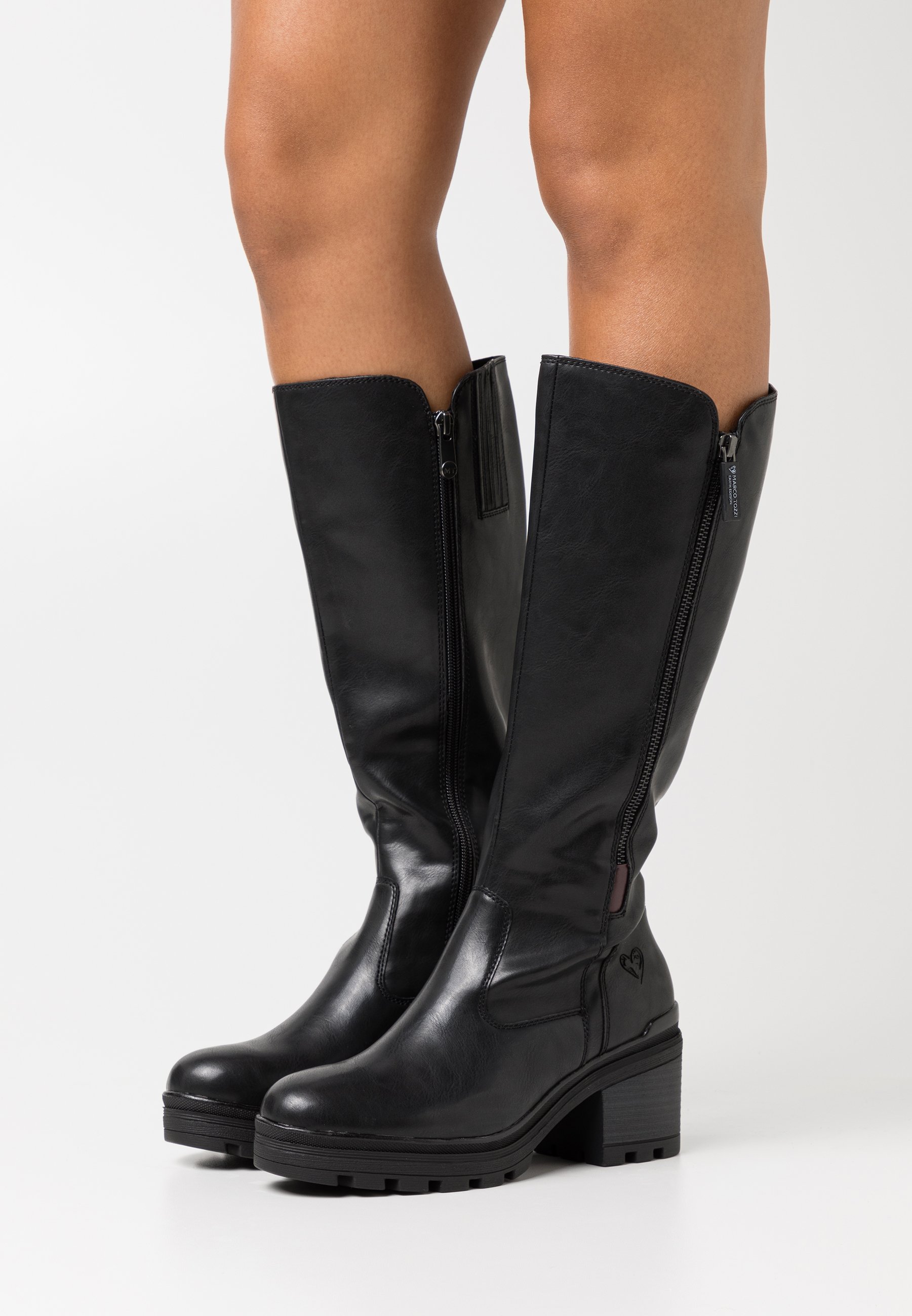BOOTS Platåstövlar black antic BOOTS Platåstövlar black antic