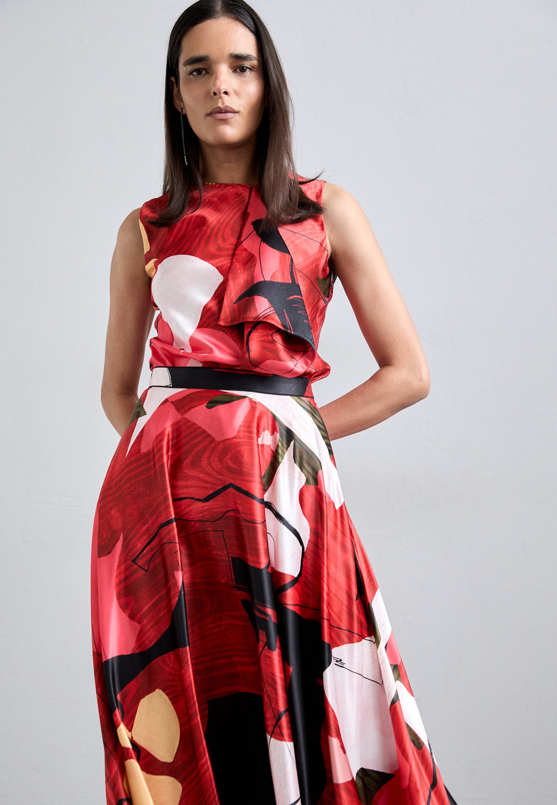 Roksanda AMEERA SKIRT - A-line skirt - crimson/red - Zalando