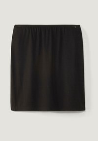 hessnatur A-Linien-Rock - schwarz