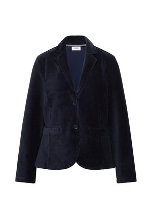 Cecil, JERSEYCORD BLAZER IN UNIFARBE - Blazer - urban dark blue