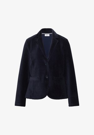 Cecil, JERSEYCORD BLAZER IN UNIFARBE - Blazer - urban dark blue