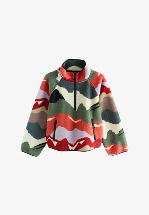 Next, Suéter de forro polar - mountain print