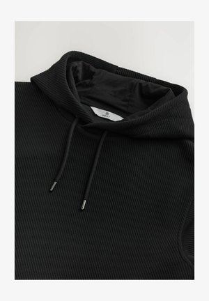 Next REGULAR FIT - DIAGONAL TEXTURED - Sweatshirt - black