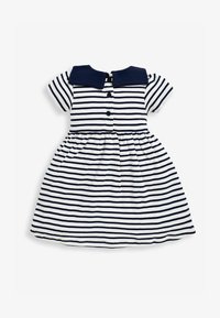 Ikke valgt, white navy stripe