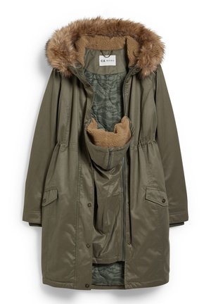 Wintermantel - green