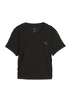 W CLOUDSPUN TEE - Marškinėliai su spaudiniu - puma black