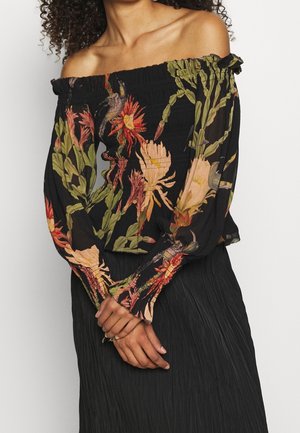 Bluse - black