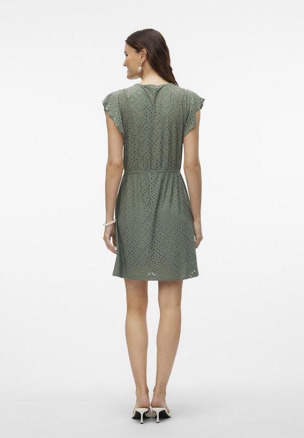 VMTASSA FRILL SHORT DRESS  - Jersey dress - laurel wreath4