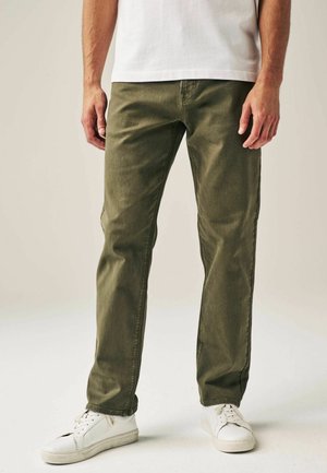 Jeans straight leg - khakigreen