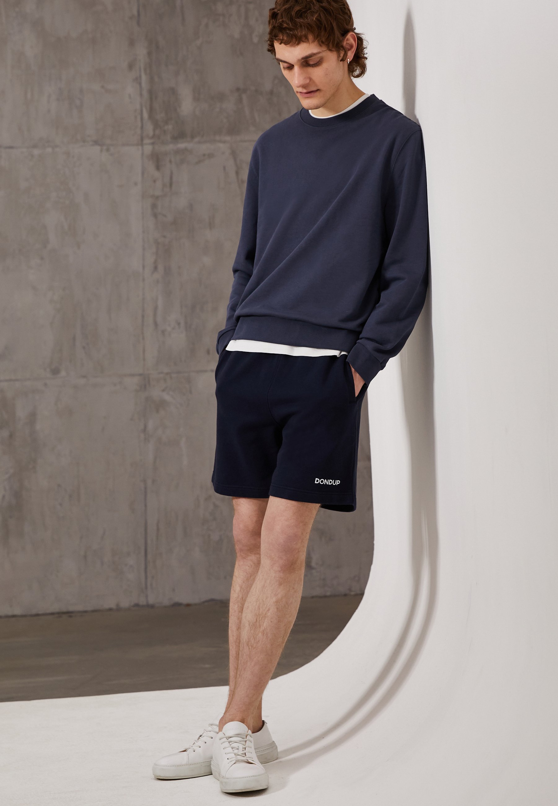 Dondup BERMUDA - Shorts - universe blue/blue - Zalando.ie
