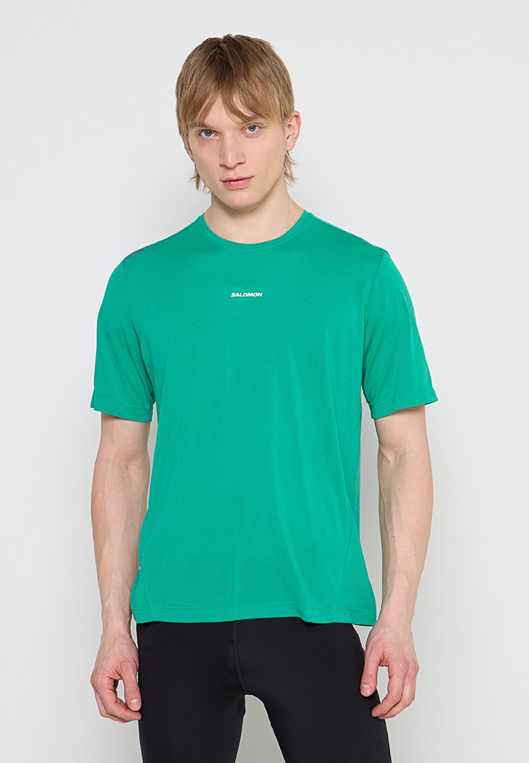 Salomon Sport T-shirt groen