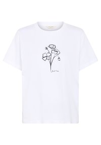 Non sélectionné, white navy flower print