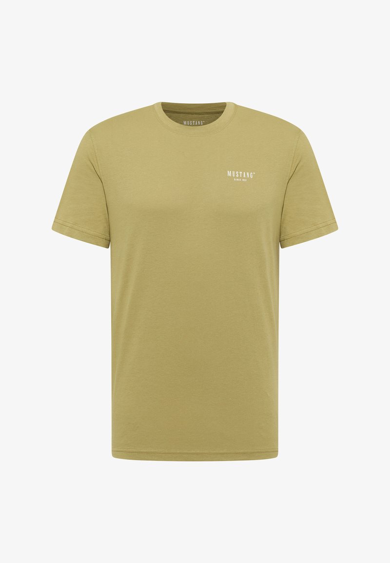 Mustang STYLE AUSTIN REGULAR-FIT - T-Shirt print - grün