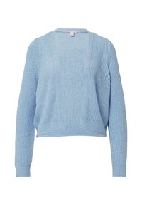 Strickjacke - hellblau