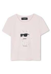 KARL LAGERFELD KIDS SHORT SLEEVES TEE - Triko s potiskem - carinaria