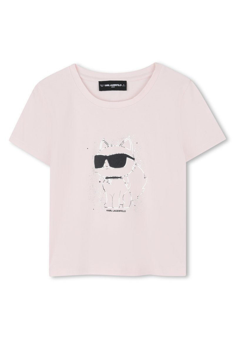 KARL LAGERFELD KIDS SHORT SLEEVES TEE - Triko s potiskem - carinaria