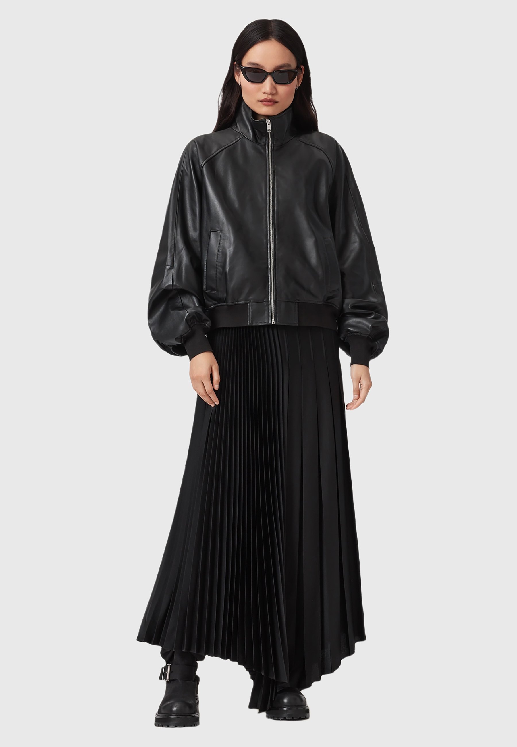 m6k8a13様 AllSaints FELDA - Bomberjacke - black/schwarz - Zalando.ch