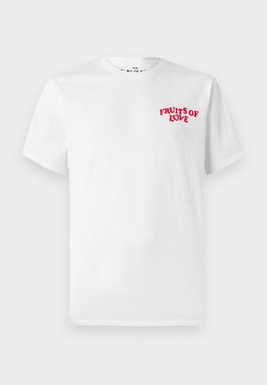 FRUITS OF LOVE UNISEX - T-shirt med print - white