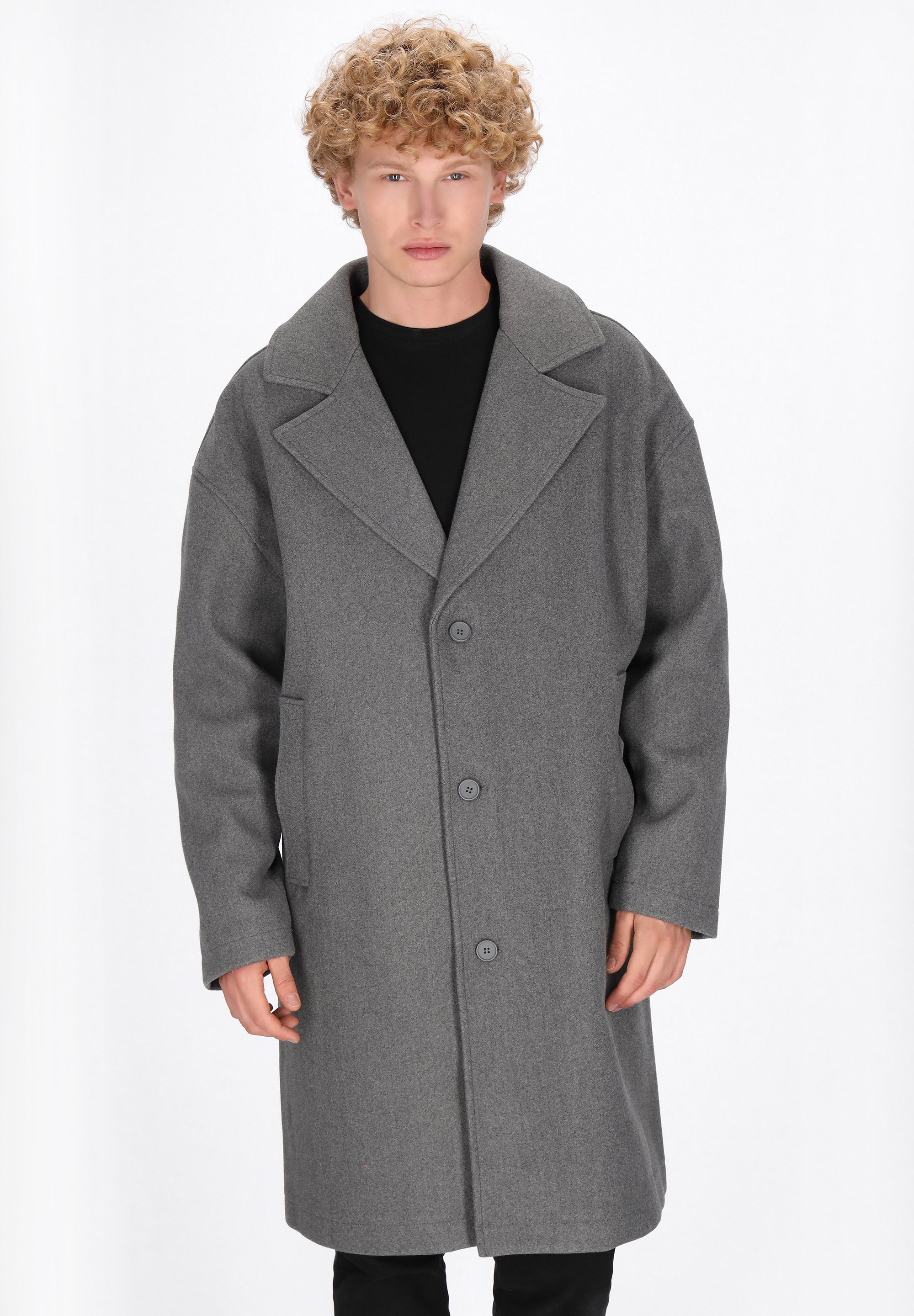 CAPPOTTO BOSS GRIGIO - Glamour Store