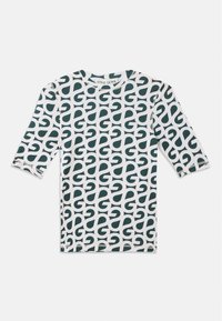 Trükipildiga T-särk - forest green/white