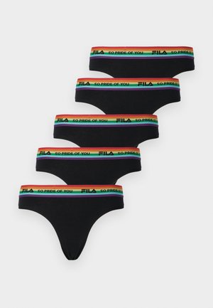 Fila WOMAN BRAZILIAN 5 PACK - Īsās apakšbikses - black