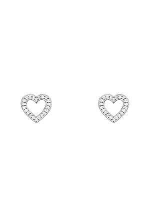 THOMAS SABO HERZ - Boucles d'oreilles - silver-coloured/white