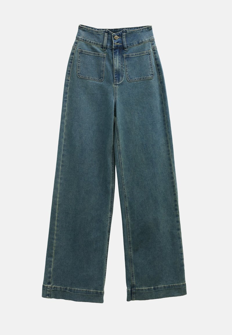 Anna Field Tall Flared Jeans blauw denim/bluedenim Anna Field Tall Flared Jeans blauw denim/bluedenim