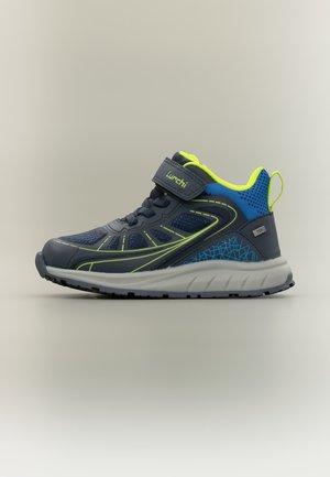 Lurchi, ATOS UNISEX - Sneaker high - navy/lime