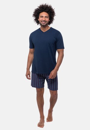HOME SET - Nachtwäsche Set - dunkelblau