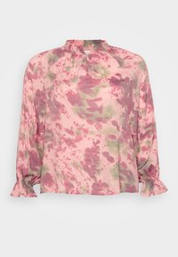 CARPENSA SMOCK SPLIT NECK - Blouse - light pink