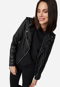 Ricano FOXY - Lederjacke - schwarz