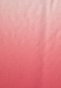 Gradient fabric featuring shades from light pink to deep pink. The texture is smooth with ribbed detailing throughout the surface.