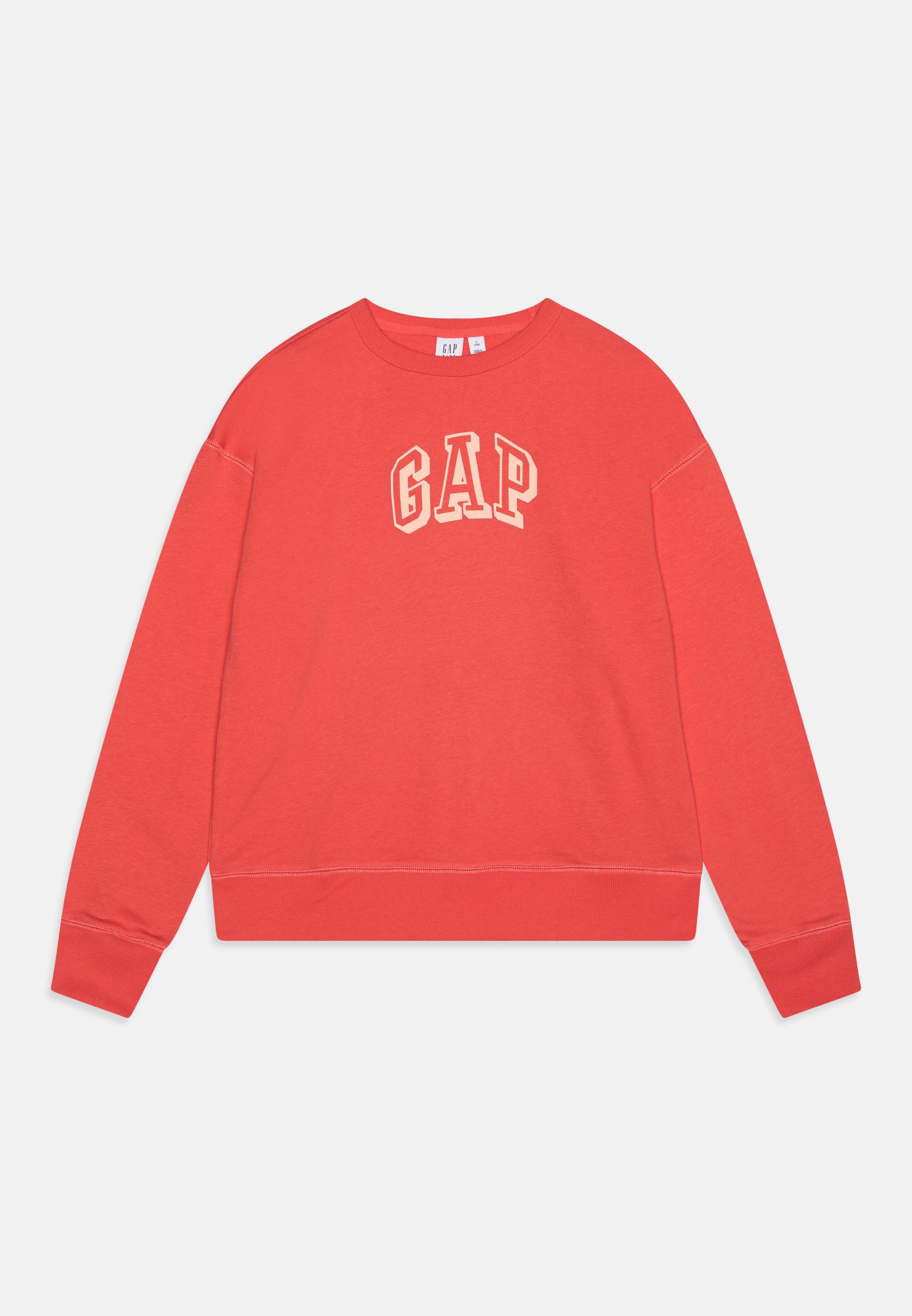 GAP LOGO CREW UNISEX Sweatshirt cayenne/light red