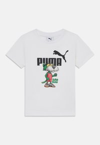 Puma SUPER GRAPHIC TEE - Camiseta estampada - white