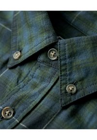 Superdry & Co VINTAGE CHECK - Camisa - hoxton check navy green