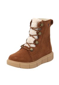 Sorel EXPLORER JOAN COZY WP - Ankle boots - velvet tan