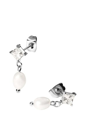 ELEGANT PEARL - Ohrringe - silver-coloured