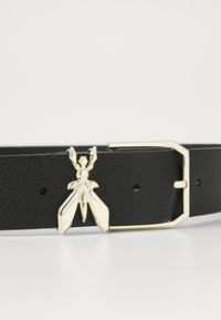 Patrizia Pepe BELT - Öv - black/light gold-coloured