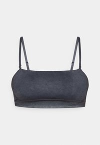 SCULPT SEAMLESS BANDEAU  - Neliela atbalsta sporta krūšturis - stonewashed black