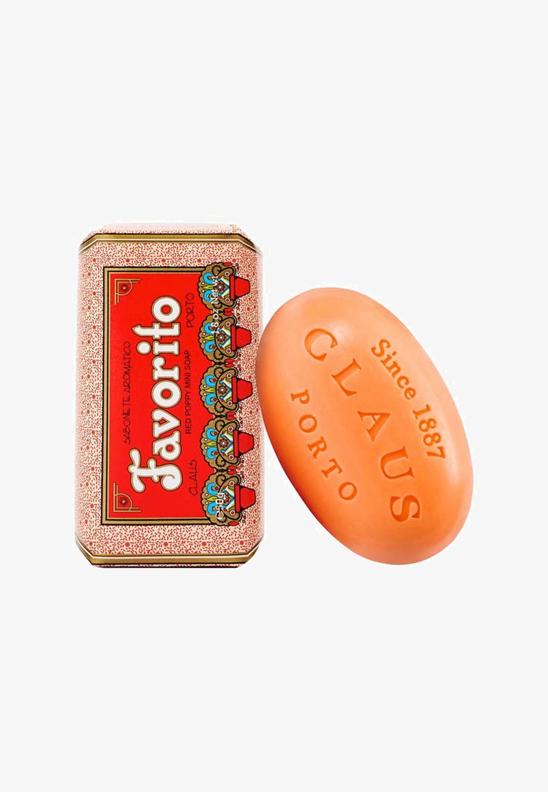Claus Porto - CLAUS PORTO SEIFE FAVORITO RED POPPY SOAP - Seife - transparent, Vergrößern