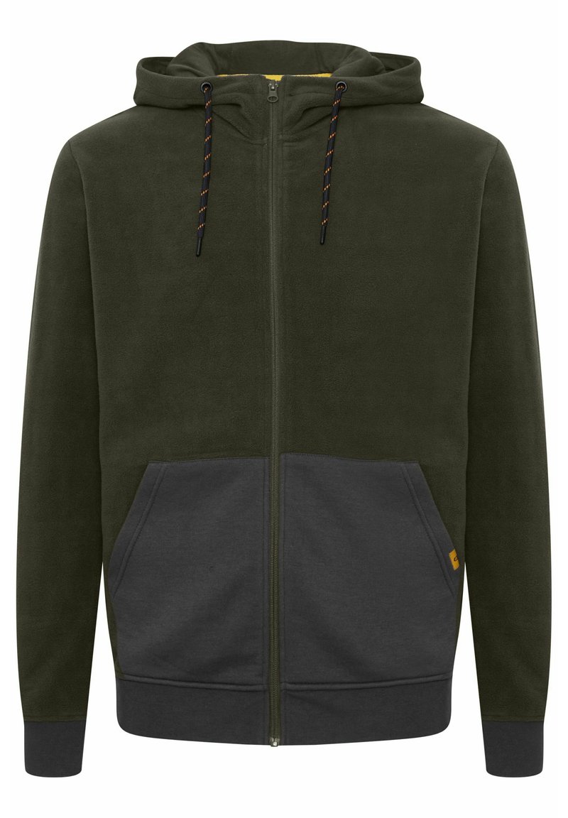 INDICODE JEANS IDLANDO - Felpa con zip - raven/grigio - Zalando.it