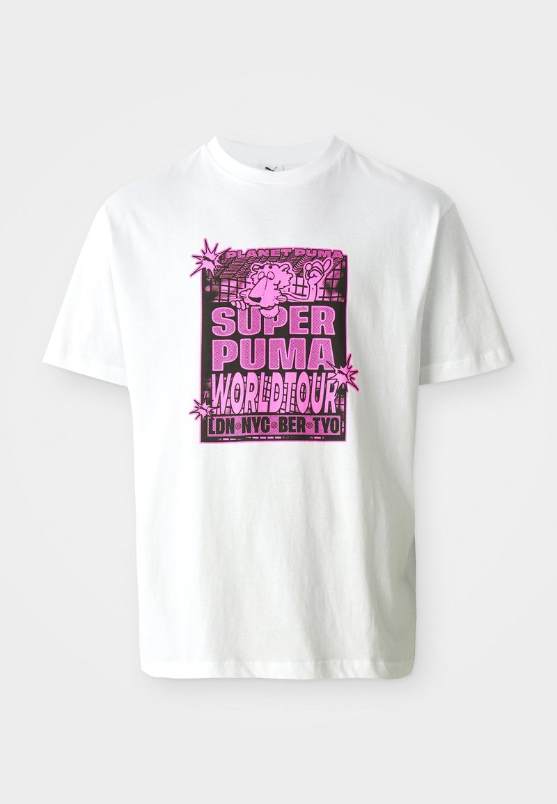 Puma T-shirt print wit