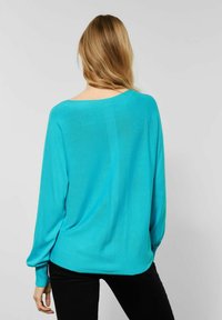 Street One Stickad tröja - light green