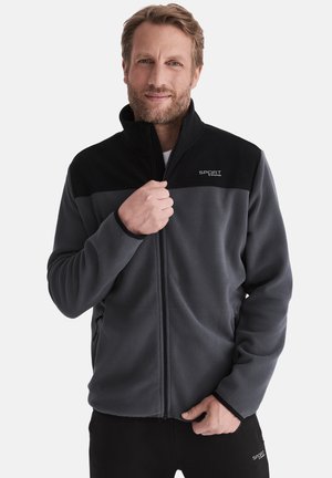 JOEL FINE  - Fleecejacke - grey color block